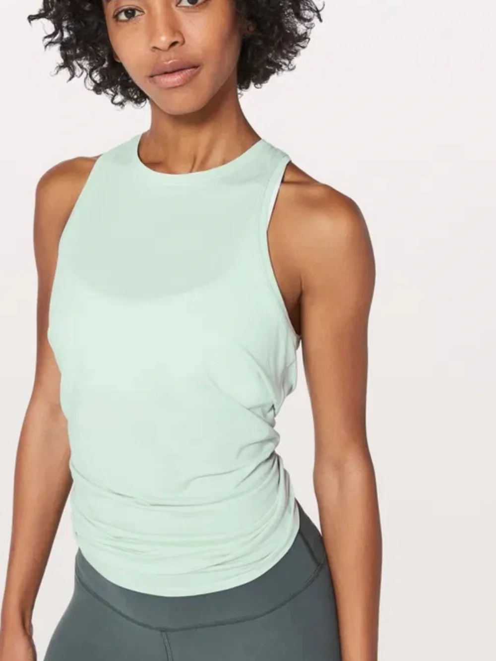 Lululemon All Tied Up Tank Pigment Grey 4